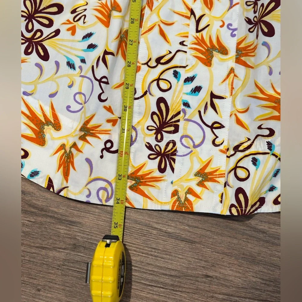 NWOT A.L.C. Mia Cotton Yellow and White Floral Dress Size 2 - Picture 10 of 11